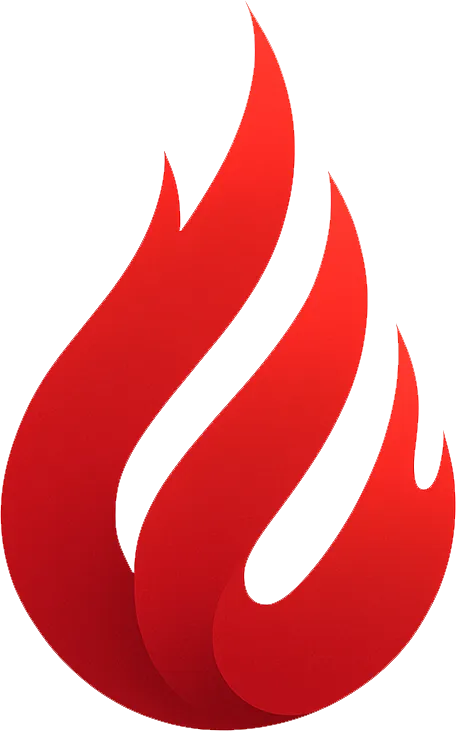 Ember AI flame logo icon representing artificial intelligence assistant for fire departments