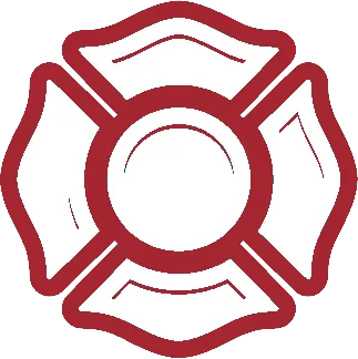 Maltese cross emblem